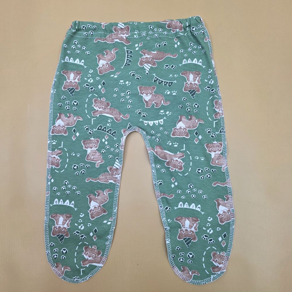 Ползунки на резинке №1 (кулирка, швы наружу) артикул анонс 1603-56МД