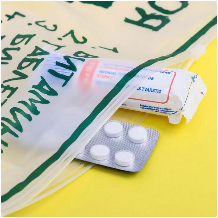 № 3929724 Пакет для хранения вещей «Аптечка», 40 ? 40 см