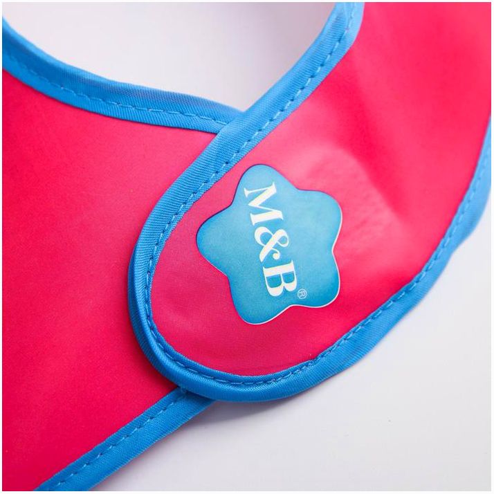 № 4645585 Нагрудник для кормления «ТРЕНД. Принцессы» непромокаемый на липучке, МИКС