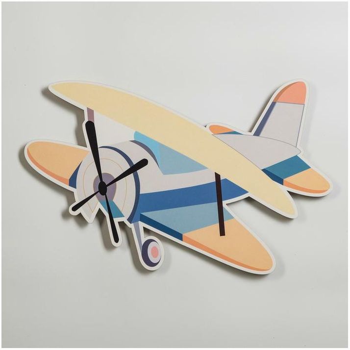 Картинка Декор настенный "Самолёт", 24х33 см (№6959317) от магазина Мир детей Товары для Новорожденных