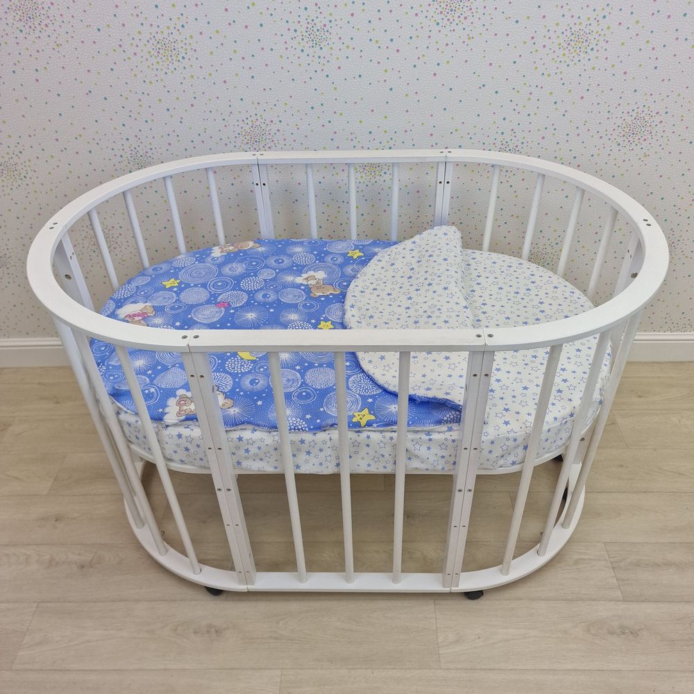 Одеяло овальное (бязь) (синтепон 150 гр/кв.м) артикул анонс 219о-О-1