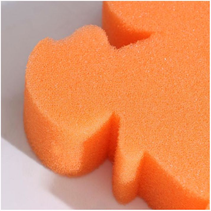 Картинка Губка для тела детская «Белочка», 135?130?40 мм, цвет микс (№9618079) от магазина Мир детей Товары для Новорожденных