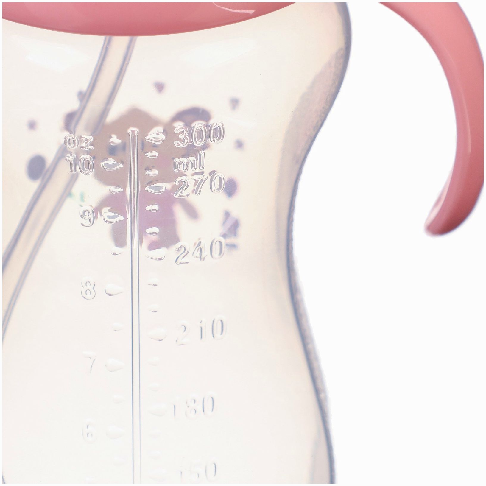 Картинка Бутылочка для кормления, ШГ ?50мм,300 мл, +6мес., цвет розовый (№9844103) от магазина Мир детей Товары для Новорожденных