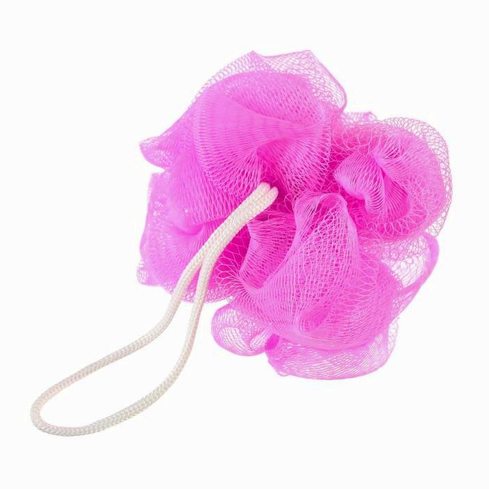 № 7101797 Мочалка детская для купания с петелькой «Единорог»