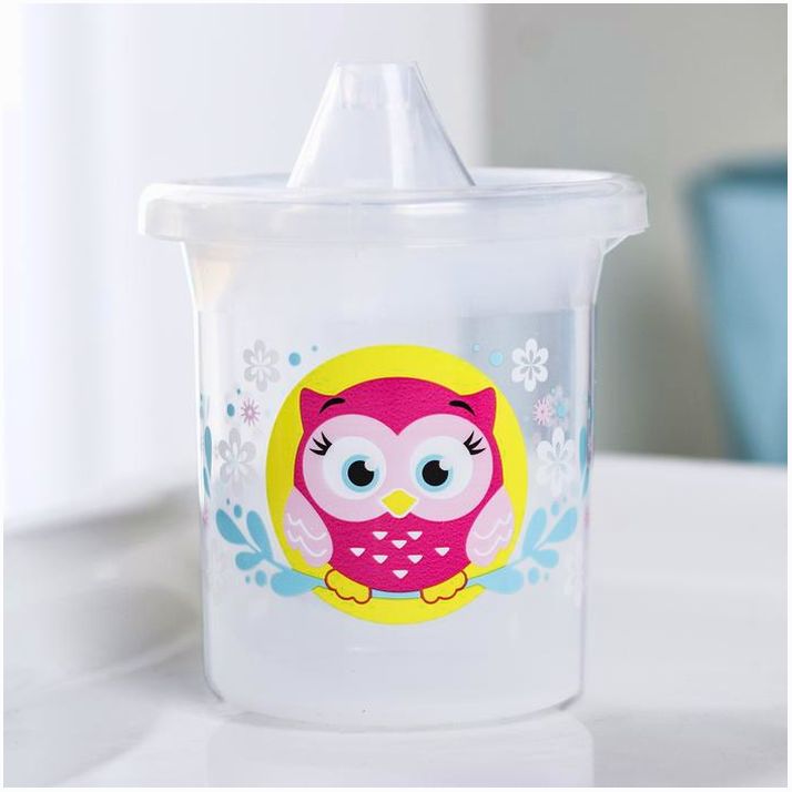 Картинка Поильник детский «Совушка Лили», с твёрдым носиком, 200 мл (№3721455) от магазина Мир детей Товары для Новорожденных