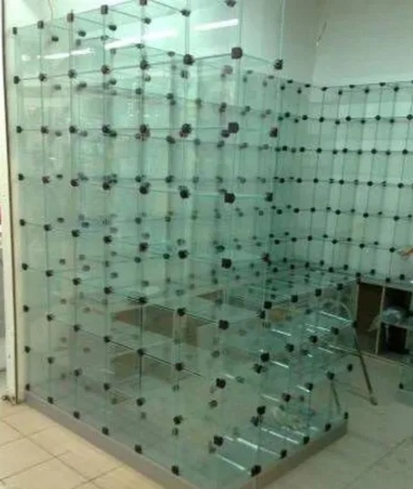 № кубСтекло Стеллажи витрины торговые куб стекло