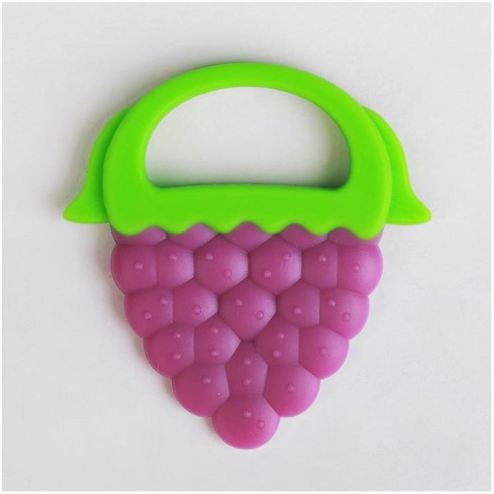 Прорезыватель силиконовый «Виноград», Крошка артикул анонс 832312