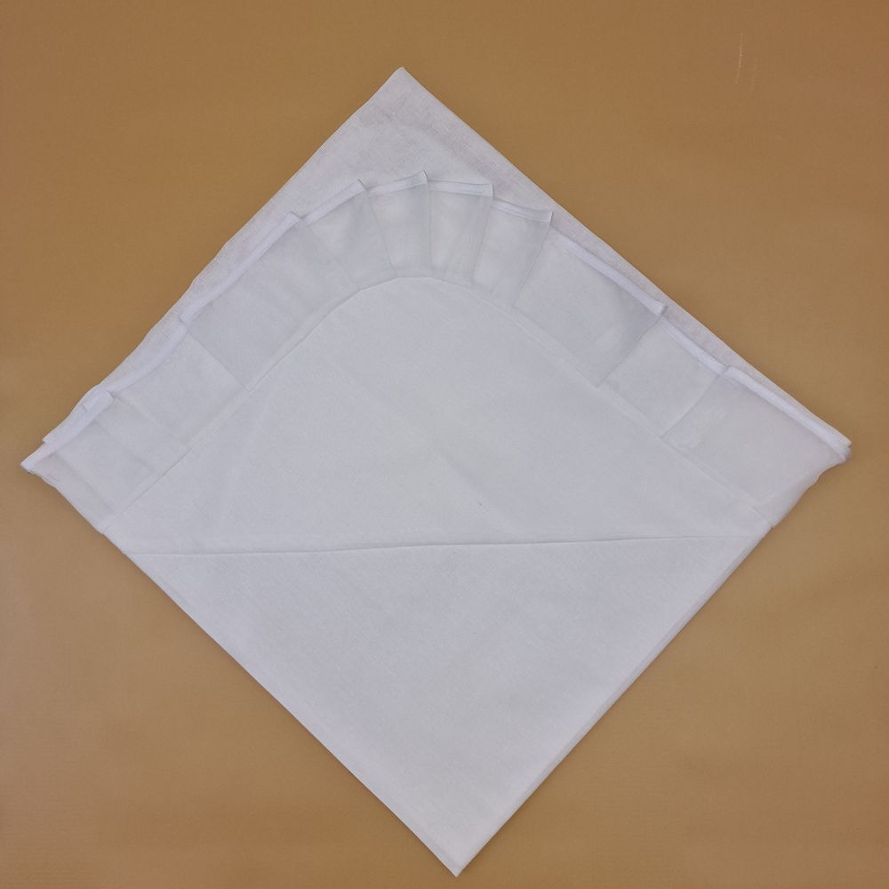 Уголок со сборенной отделкой (бязь/сеточка) артикул анонс 486_04