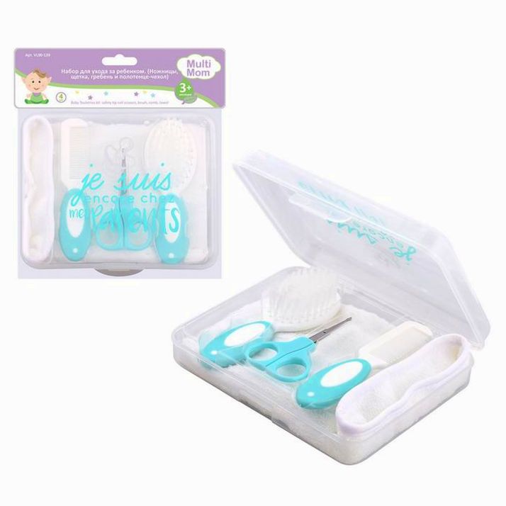 Набор для ухода за ребенком, 4 предмета артикул анонс 7483433