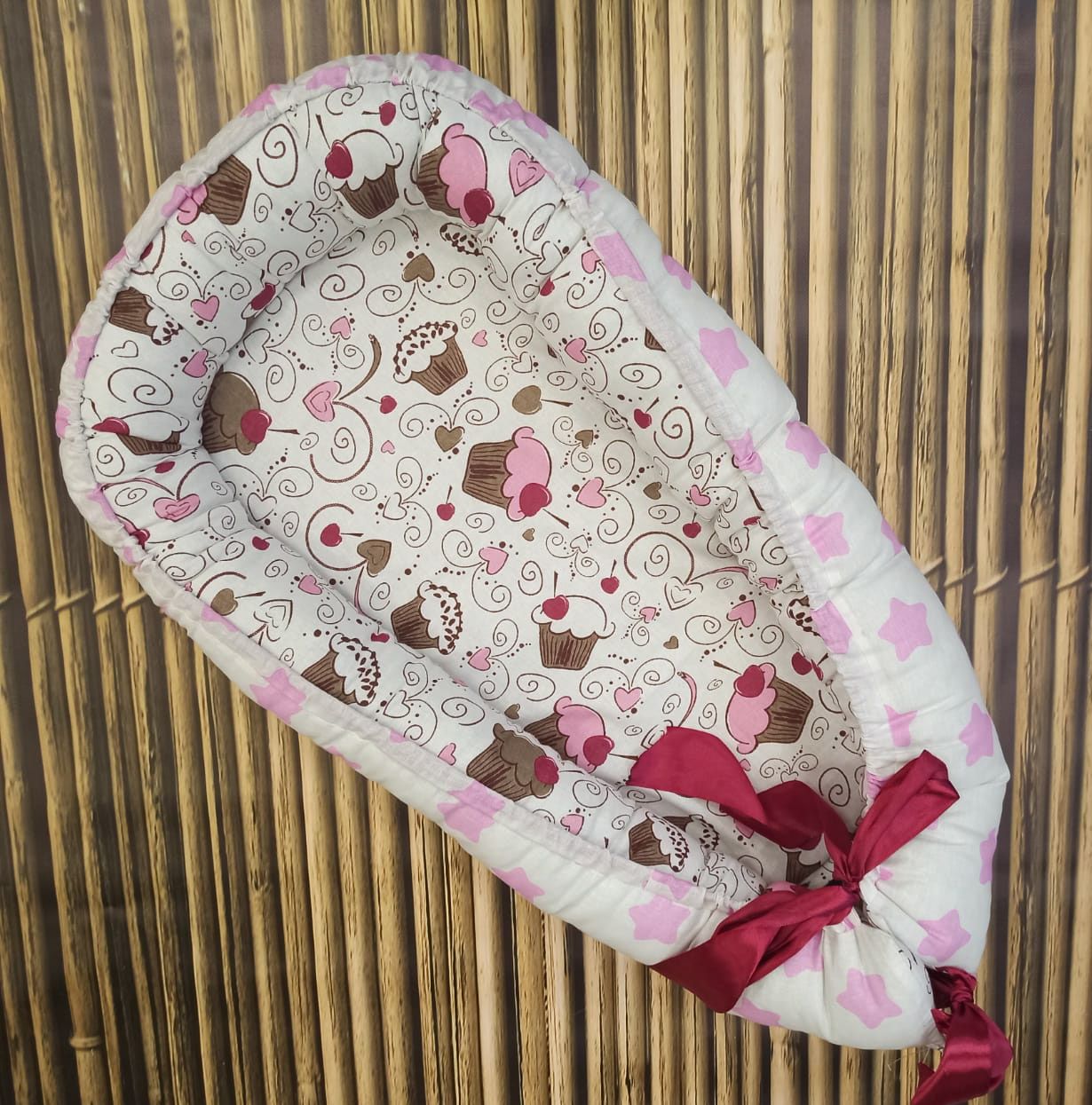 Гнездышко - кокон (бязь + синтепух) стандарт артикул анонс 6527_д2