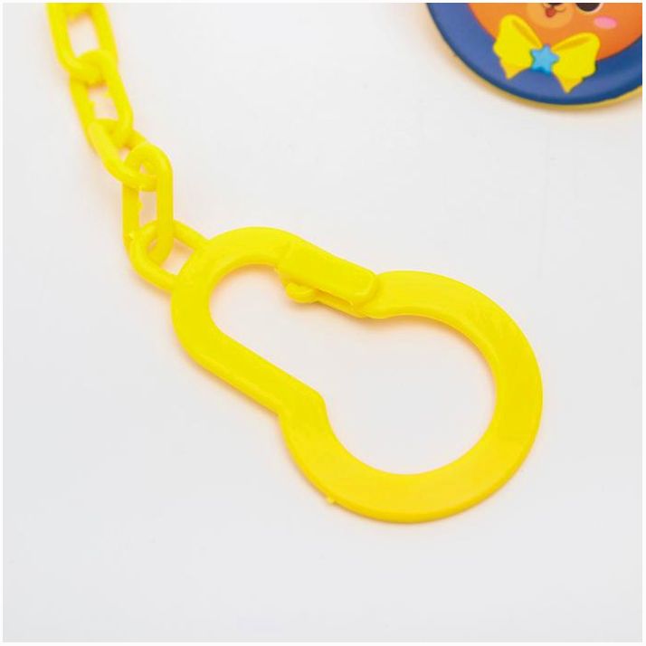 Картинка Держатель для пустышки «Мишка принц», на цепочке (№4733694) от магазина Мир детей Товары для Новорожденных