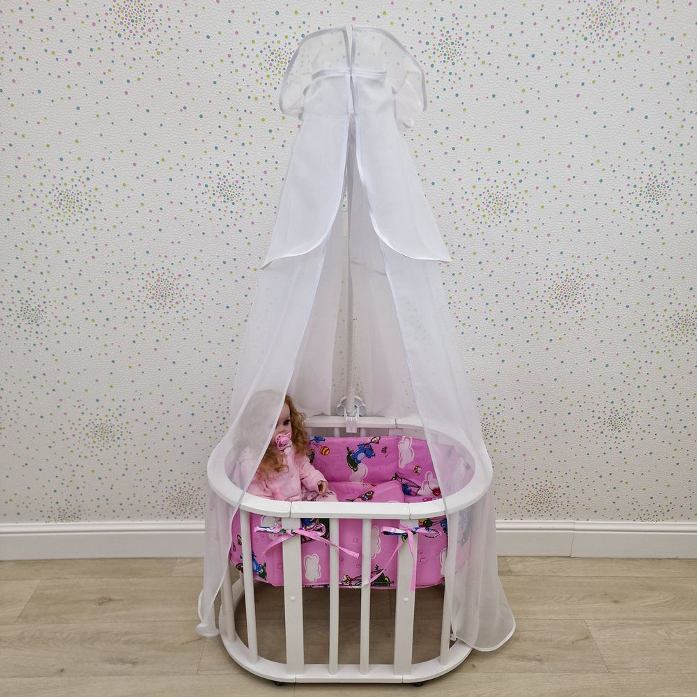 Пеленка для новорожденного с кружевами (бязь) артикул анонс КуклКПБ6_10