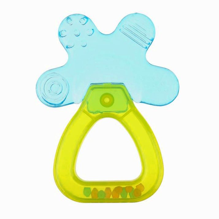 Картинка Прорезыватель охлаждающий «На ручке», с погремушкой, виды МИКС, Крошка Я (№1158899) от магазина Мир детей Товары для Новорожденных