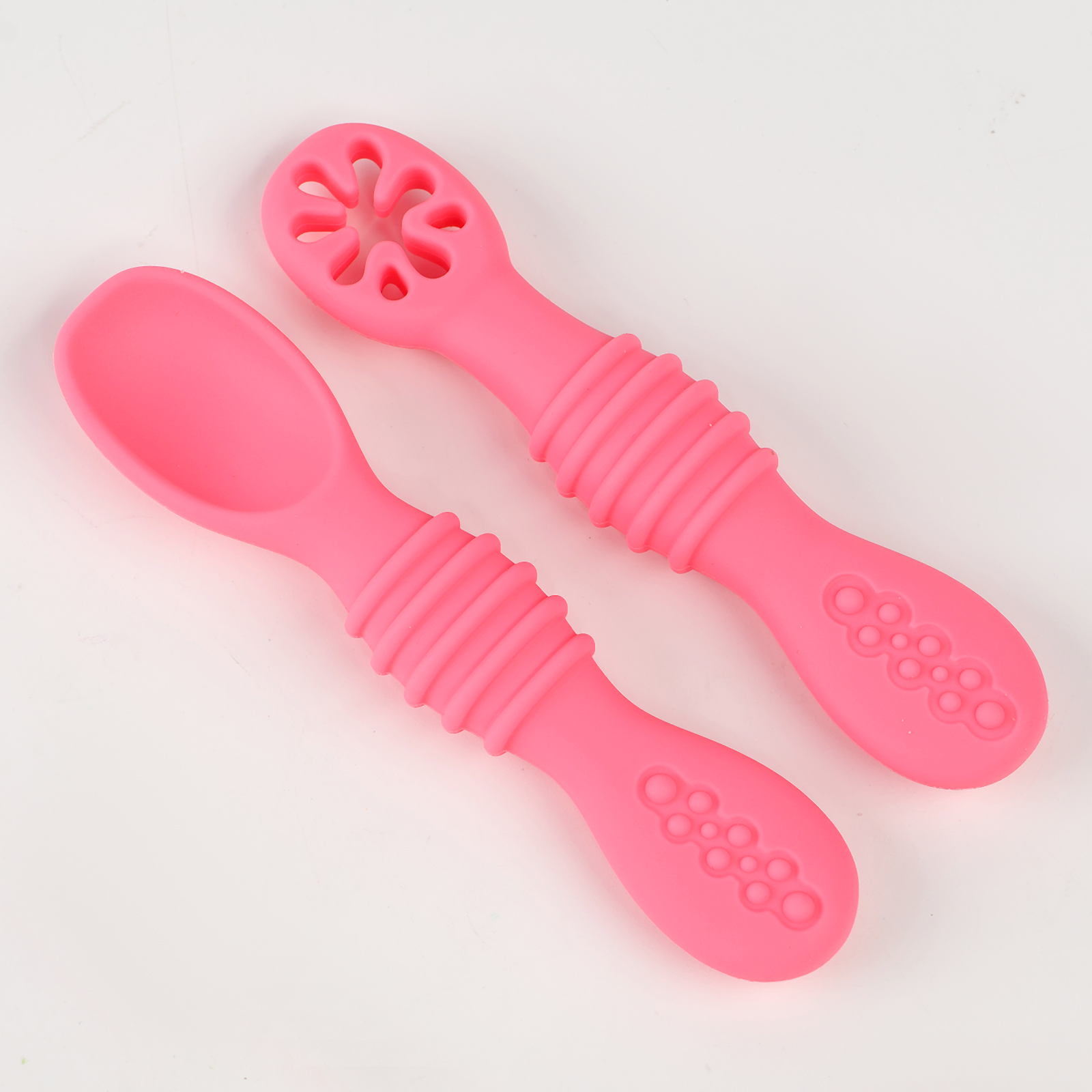 № 10643175 Набор детских столовых приборов, цвет розовый