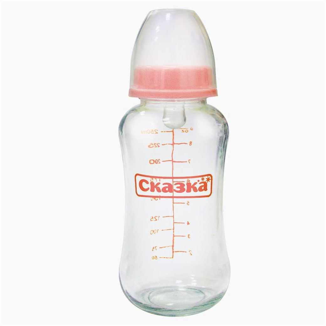 Бутылочка фигурная (стекло,силиконовая соска) артикул анонс 1022С