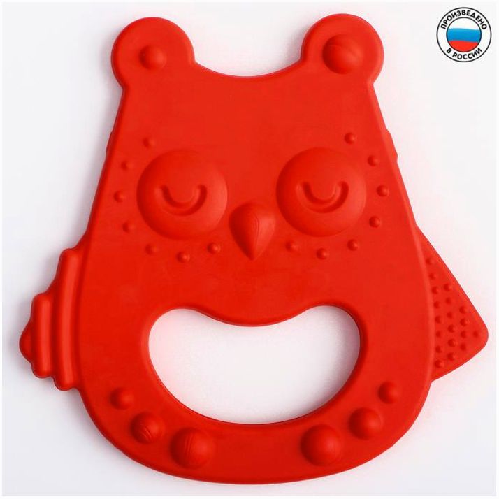 Прорезыватель «Совенок», цвет МИКС артикул анонс 6948788