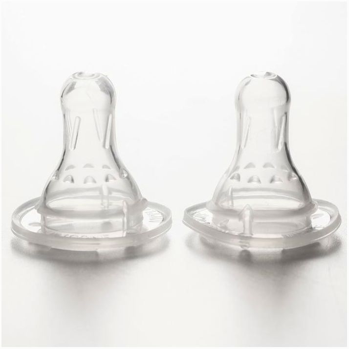 Соски силиконовые классические со средним потоком, от 0 мес., набор 2 шт. артикул анонс 2593738