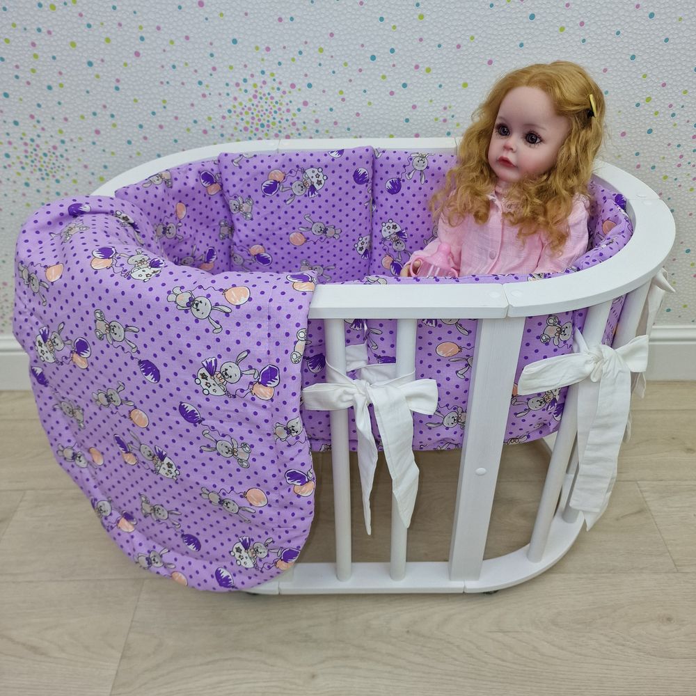 Пеленка для новорожденного с кружевами (бязь) артикул анонс КуклКПБ3_16