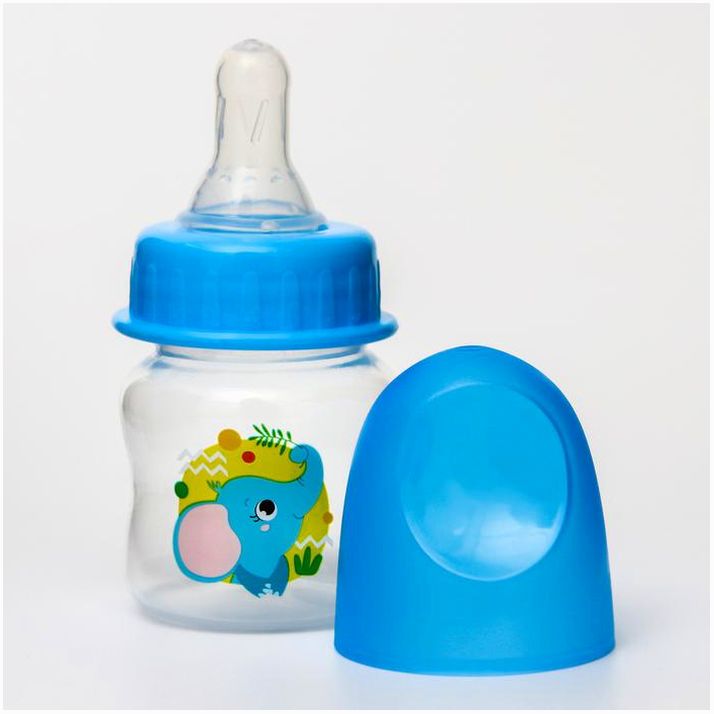 № 5161811 Бутылочка для кормления 60 мл с соской «Слоненок»