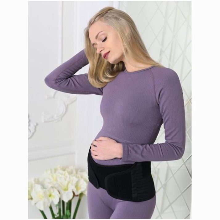 Картинка Бандаж-пояс универсальный, размер 116-120, цвет черный (№7044138) от магазина Мир детей Товары для Новорожденных