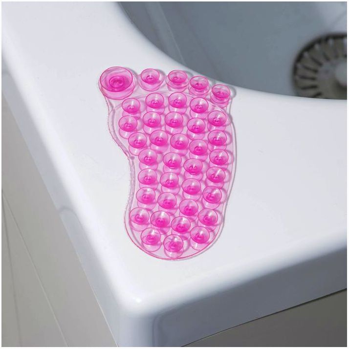 Картинка Мини-коврик для ванны «Нога», 7,5?12 см, цвет МИКС (№471352) от магазина Мир детей Товары для Новорожденных