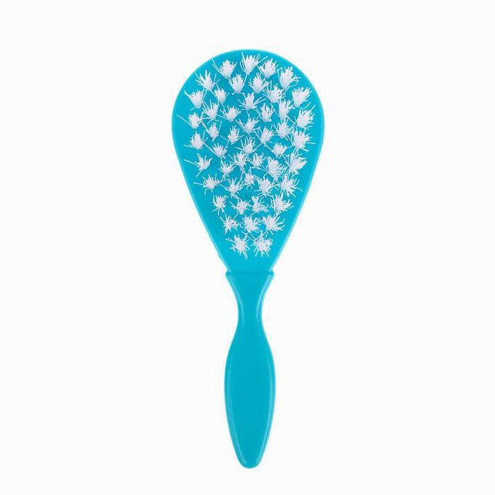 Картинка Расчёска детская + массажная щётка для волос «Маленькое чудо», от 0 мес., цвет бирюзовый (№3039818) от магазина Мир детей Товары для Новорожденных