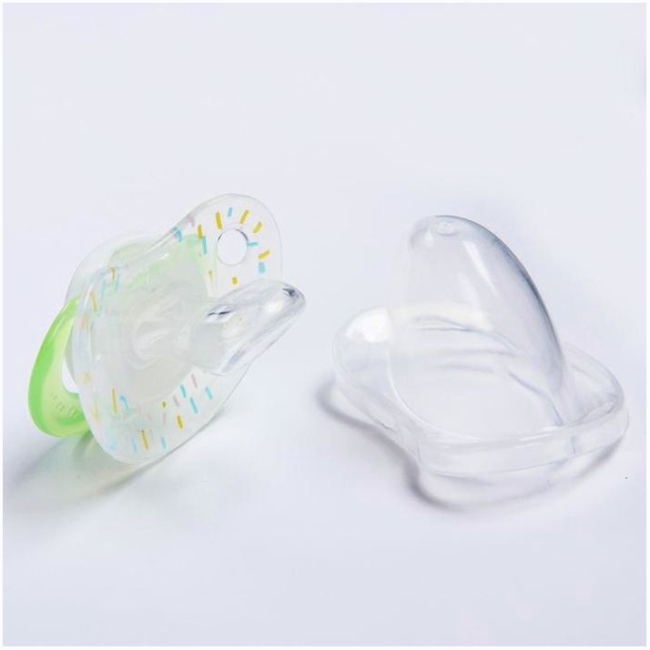 Картинка Соска-пустышка ортодонтическая, силикон, от 0 мес., с колпачком, «Кошечка» (№4513796) от магазина Мир детей Товары для Новорожденных