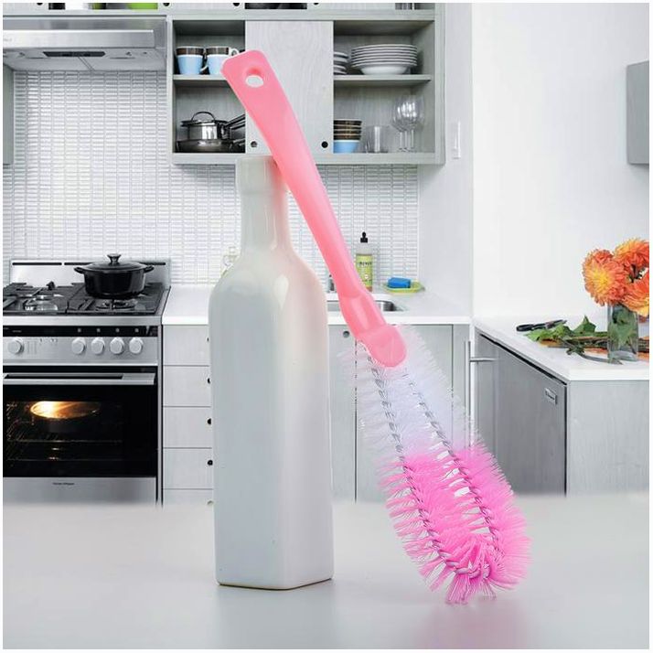 Ёршик для посуды двойной Доляна, 31?6 см, цвет МИКС артикул анонс 1857922