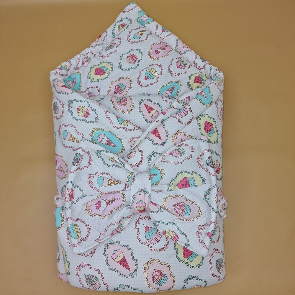 Комплект на выписку 2 пр: одеяло+бант-подушка (бязь) артикул анонс 1872б-0-1_м_14