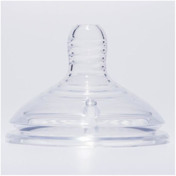 Соска для бутылочки, +6мес., быстрый поток, широкое горло 50мм. артикул анонс 7129456