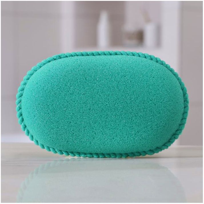 № 5383253 Губка для тела с массажным слоем, цвет микс