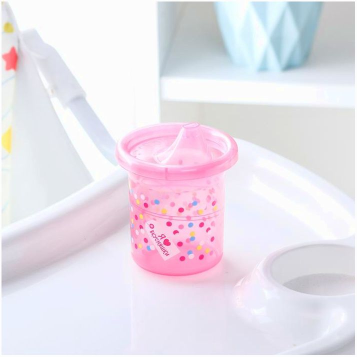 № 3721466 Поильник детский «Подарочек» с твёрдым носиком, 200 мл