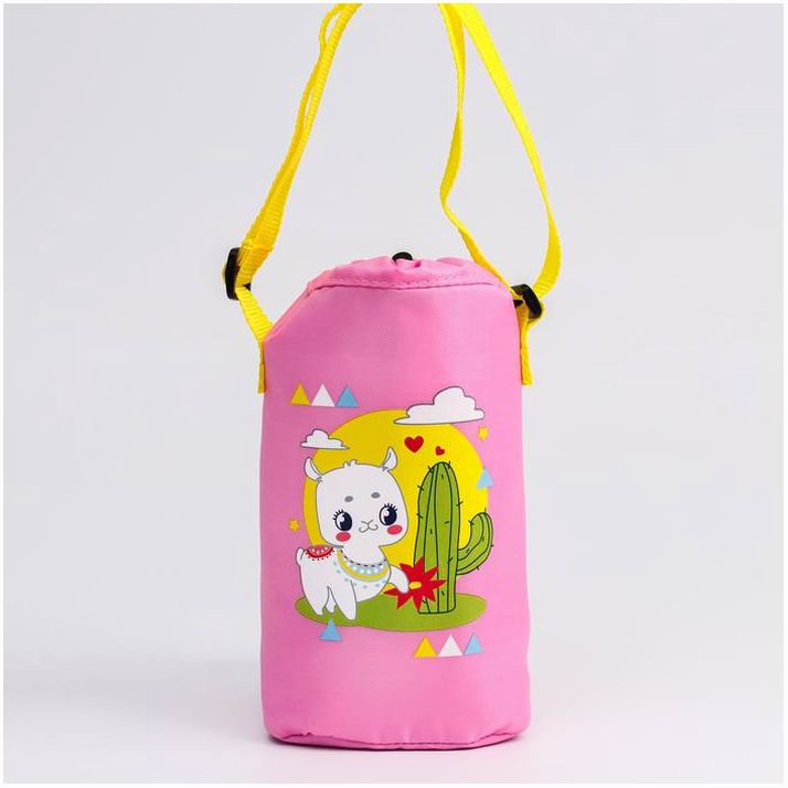 № 4733682 Термосумка для бутылочки «ТРЕНД. Лама», для 2 бутылочек