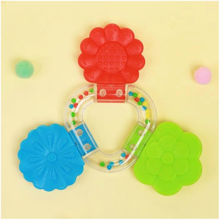 Картинка Прорезыватель «Букетик», МИКС (№2399741) от магазина Мир детей Товары для Новорожденных