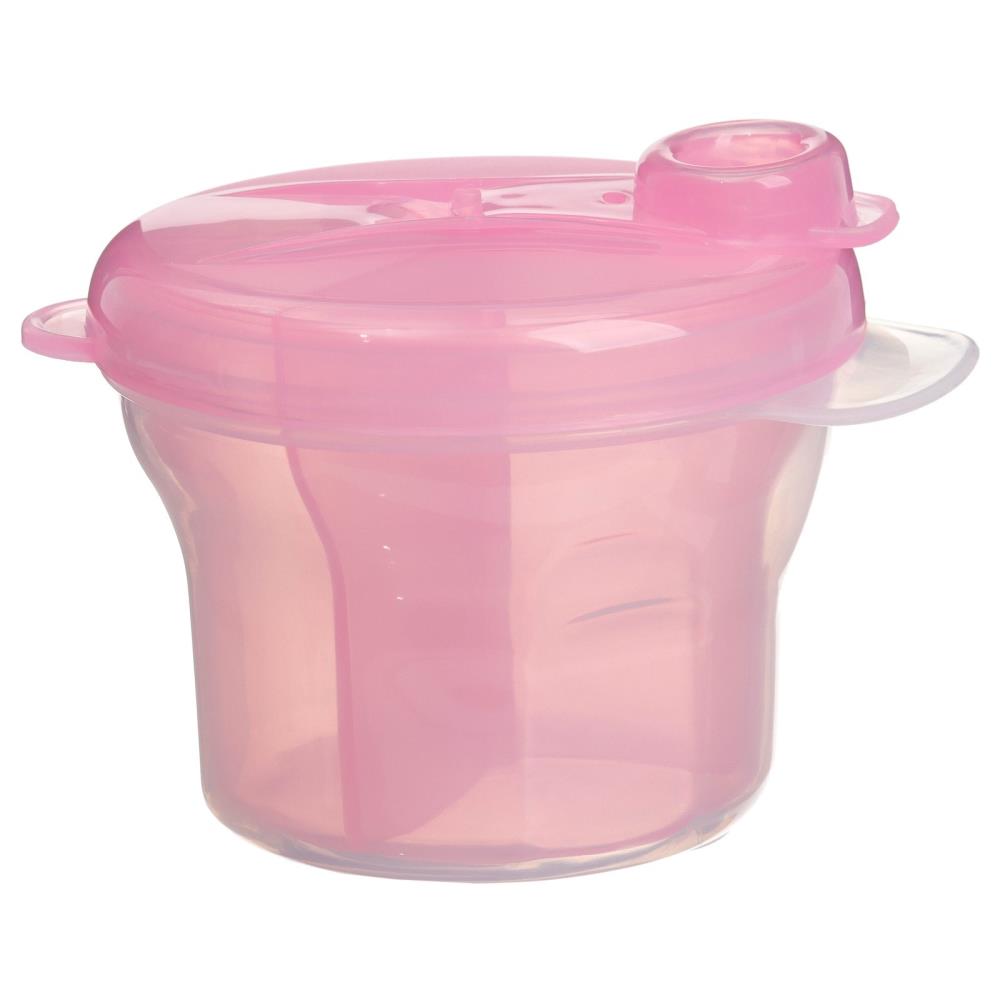 Картинка Контейнер для хранения детского питания, 3 секции по 75 мл., 9,5х8,5 см., 225 мл., цвет розовый (№10617358) от магазина Мир детей Товары для Новорожденных