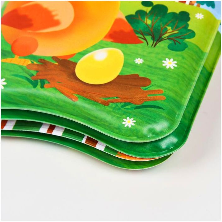 Картинка Книжка для игры в ванне «Сказка: Курочка Ряба» (№1115973) от магазина Мир детей Товары для Новорожденных