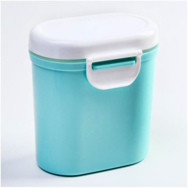 № 4591159 Контейнер для хранения детского питания, с ложкой, цвет МИКС