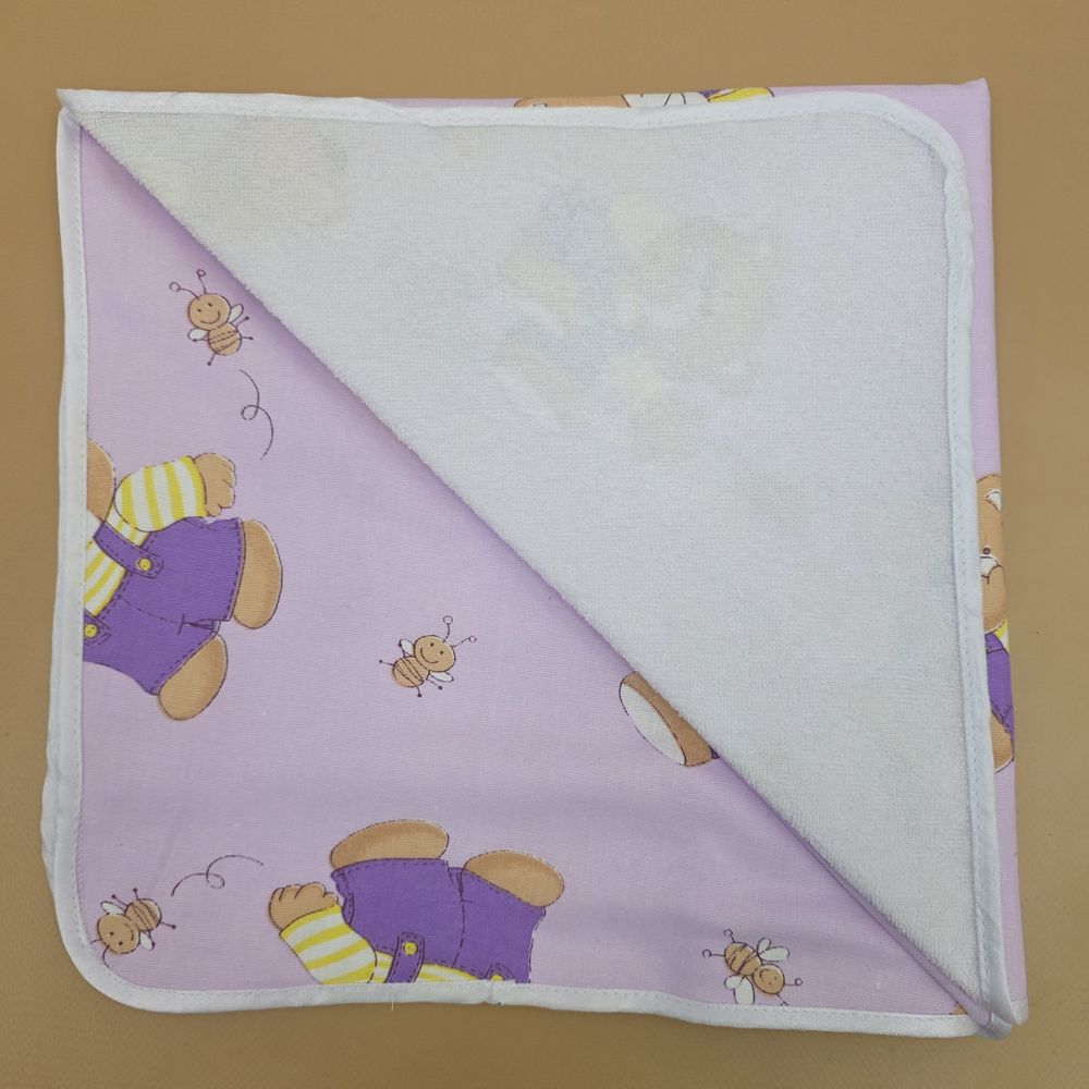 Пеленка непромокаемая с окантовкой (махровое непромокаемое полотно + бязь) артикул анонс 4602бокМД_01