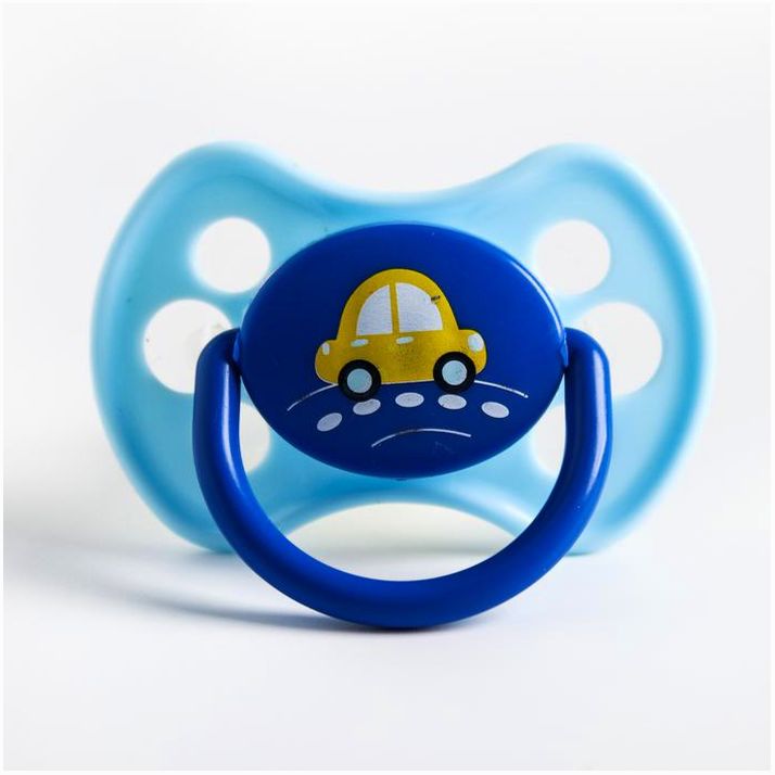 Картинка Соска-пустышка латексная анатомическая «Любимая», с колпачком, от 0 мес., цвета МИКС (№2103031) от магазина Мир детей Товары для Новорожденных