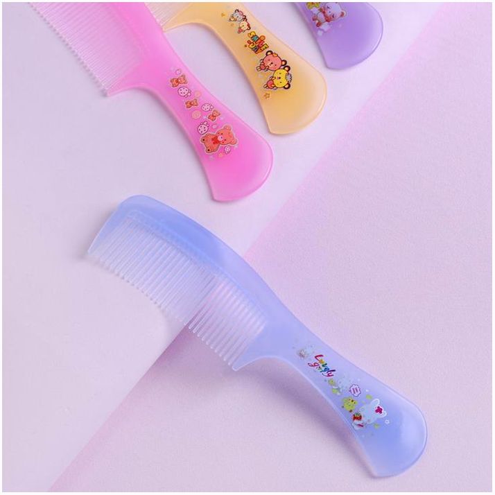 Расчёска, 16 ? 3,5 см, фасовка 20 шт, цвет МИКС артикул анонс 1493281