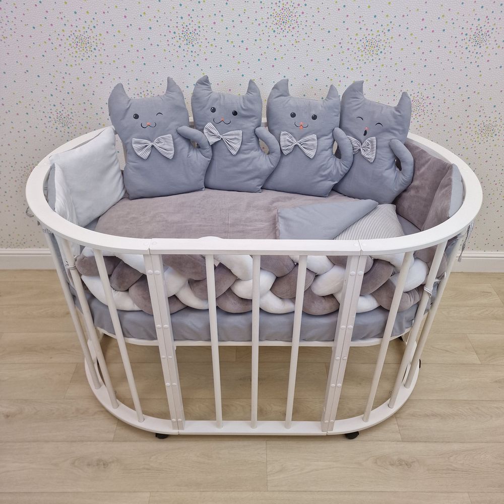 КПБ 16 пр (борт + пододеяльник + одеяло + наволочка + подушка + простынь (плюш/бязь) артикул анонс 1180-0-1бб_02