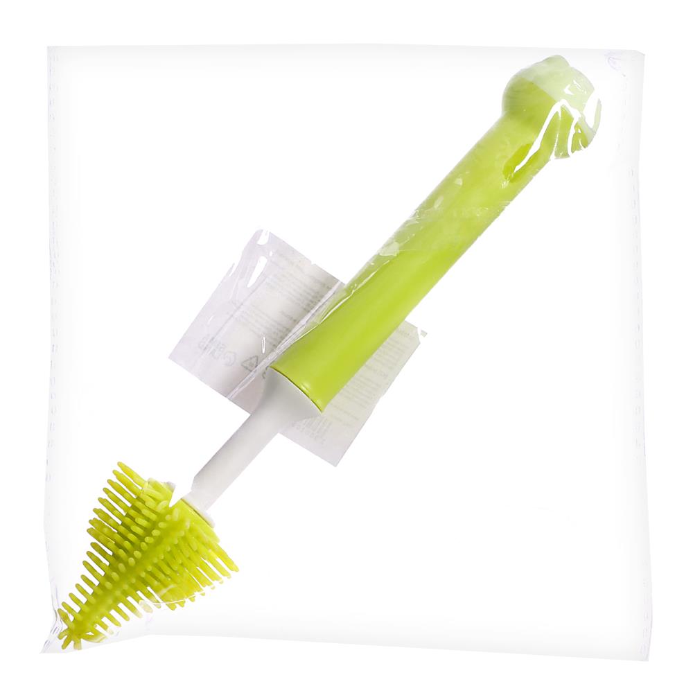 Картинка Ёршик для сосок и пустышек, цвет зелёный (№10099646) от магазина Мир детей Товары для Новорожденных