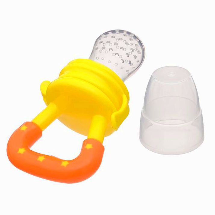 № 1886910 Ниблер для прикорма, с силиконовой сеточкой, цвет желтый