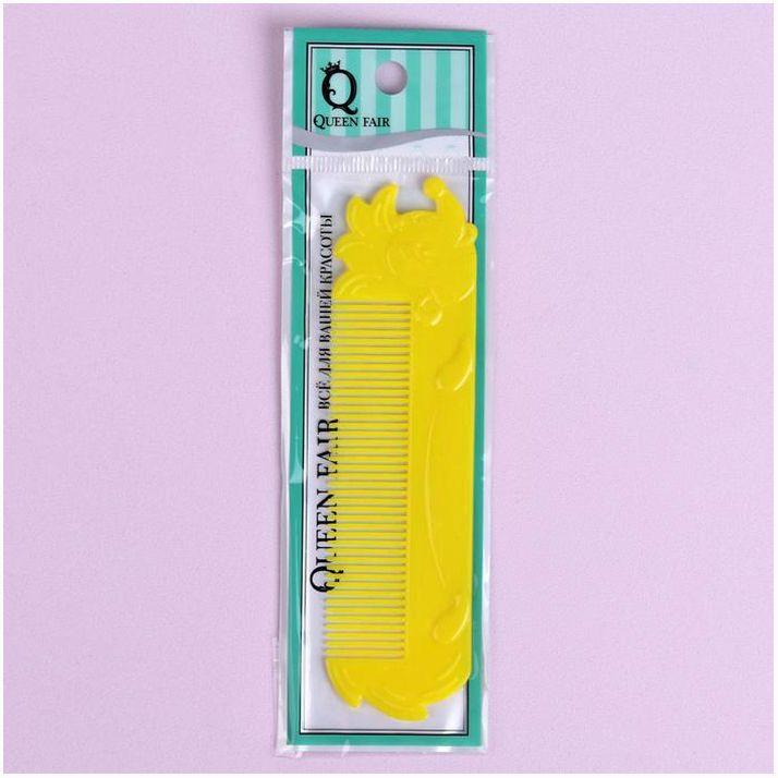 Картинка Расчёска фигурная, цвет МИКС (№1923514) от магазина Мир детей Товары для Новорожденных