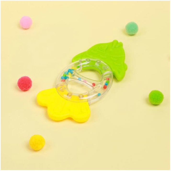 Картинка Прорезыватель «Рыбка», МИКС (№2399744) от магазина Мир детей Товары для Новорожденных