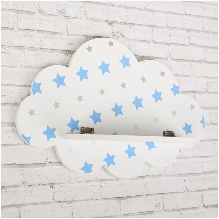 Картинка Полка детская "Звездочки", 27 х 17 см (№3869234) от магазина Мир детей Товары для Новорожденных