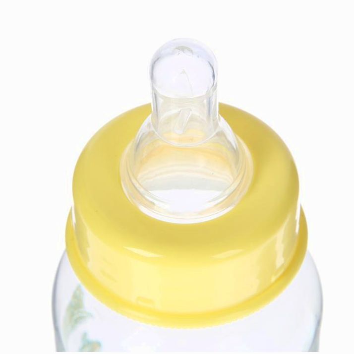 Картинка Бутылочка для кормления, 250 мл, от 0 мес., цвета МИКС (№2296025) от магазина Мир детей Товары для Новорожденных