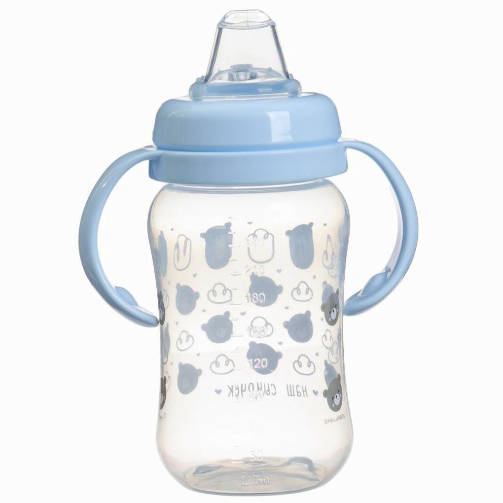 Картинка Поильник детский с мягким носиком «Сыночек», 270 мл. (№10328443) от магазина Мир детей Товары для Новорожденных