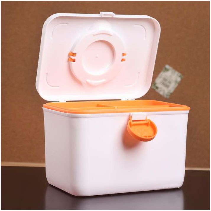 № 5182429 Аптечка с вкладышем, 22?14,5?15 см, цвет МИКС