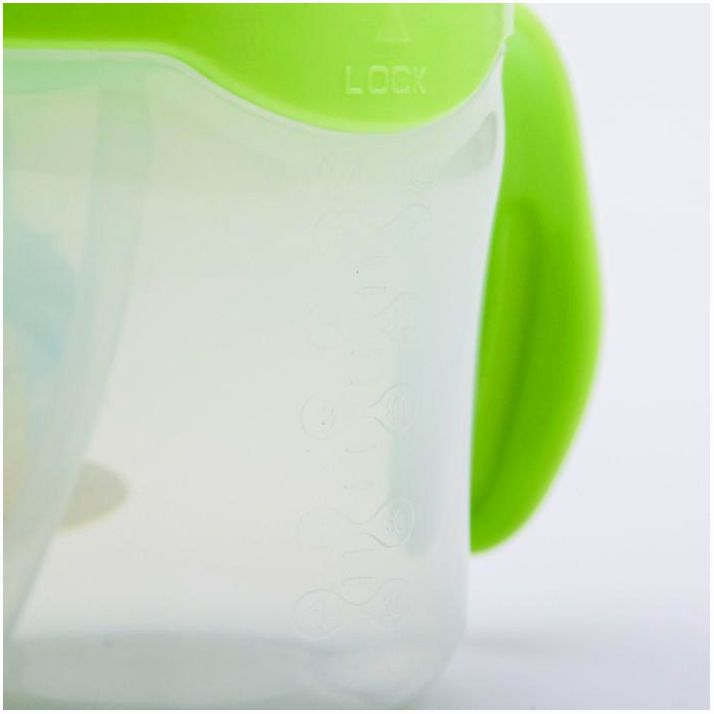 Картинка Поильник с силиконовой трубочкой «Веселье», с ручками, 250 мл., МИКС (№4756852) от магазина Мир детей Товары для Новорожденных